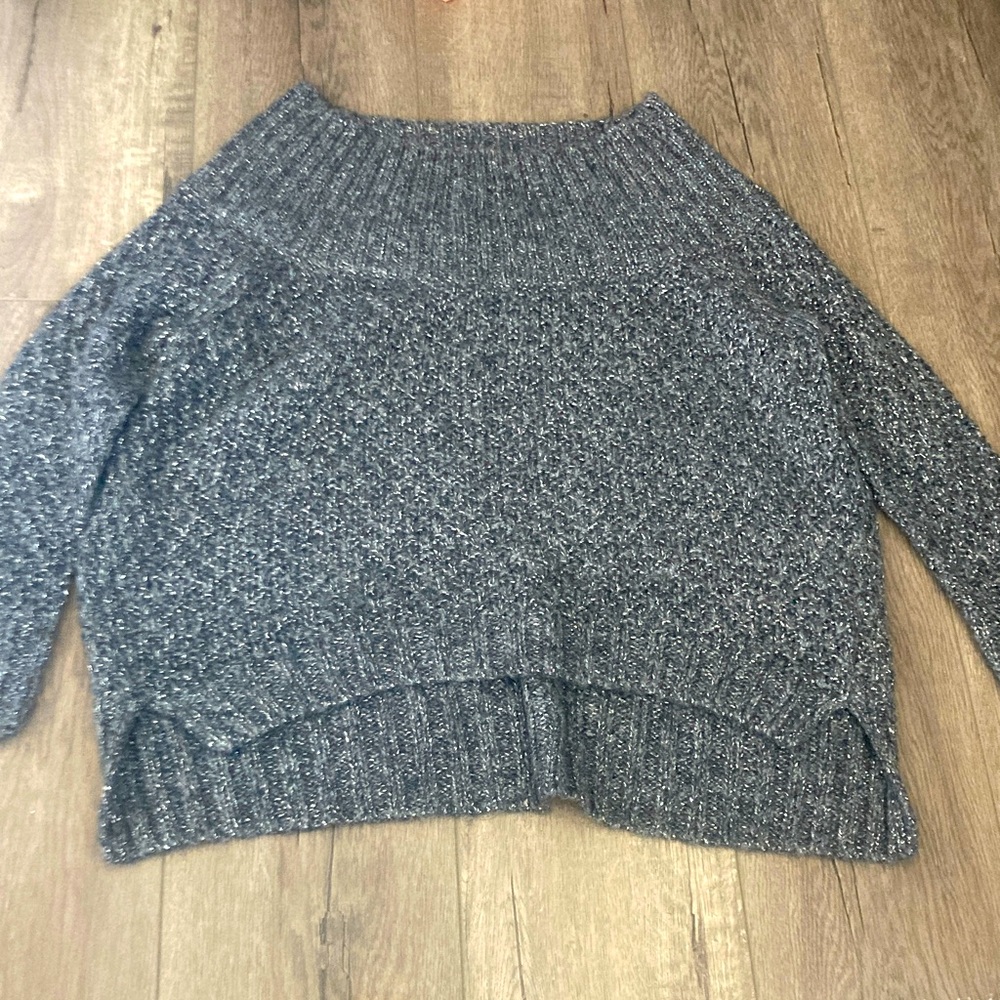 Juicy Couture Charcoal and silver Turtleneck Sweater